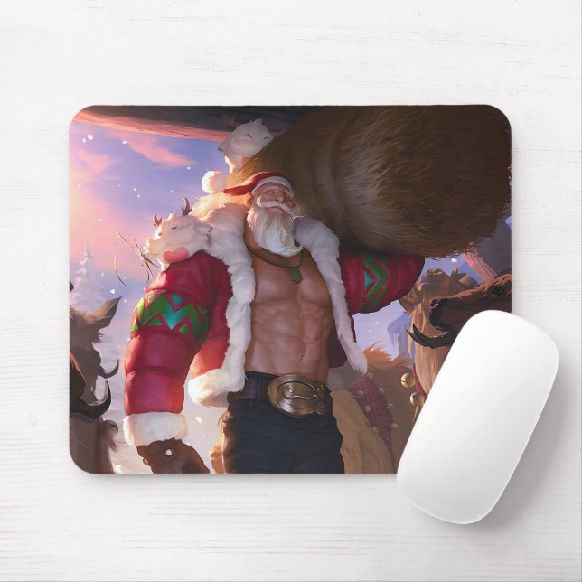 Tapis De Souris Bouclier Porteur Jeu Mousepad | Pad sur le thème d (Avec souris)