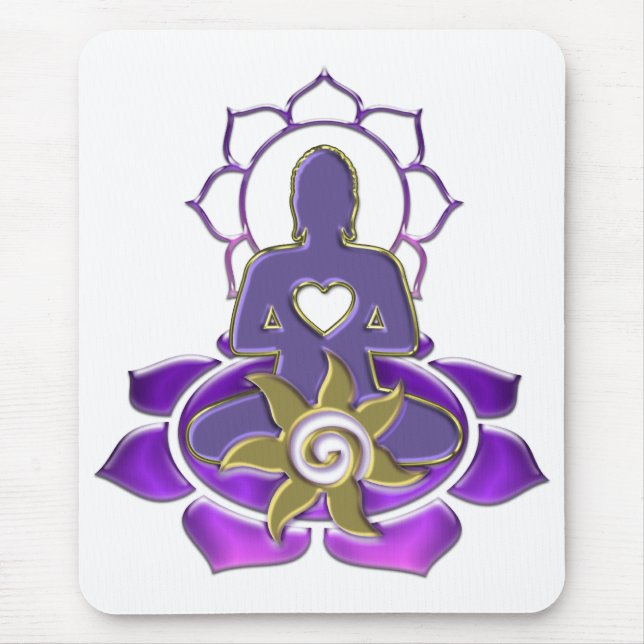 Tapis De Souris BOUDDHA Energy| make your obackgroground (Devant)
