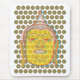 Tapis De Souris Bouddha Pop Dots Mousepad