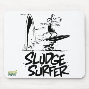 Tapis De Souris Boue surfant pour toujours Mousepad