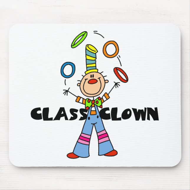 Tapis De Souris Bouffon de Classe (Devant)