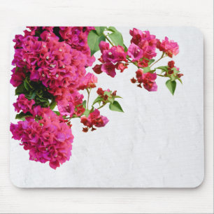 Tapis De Souris Bougainvilliers Floral Méditerranée Grecque