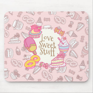Tapis De Souris Boulangerie sucrée et boissons pêche