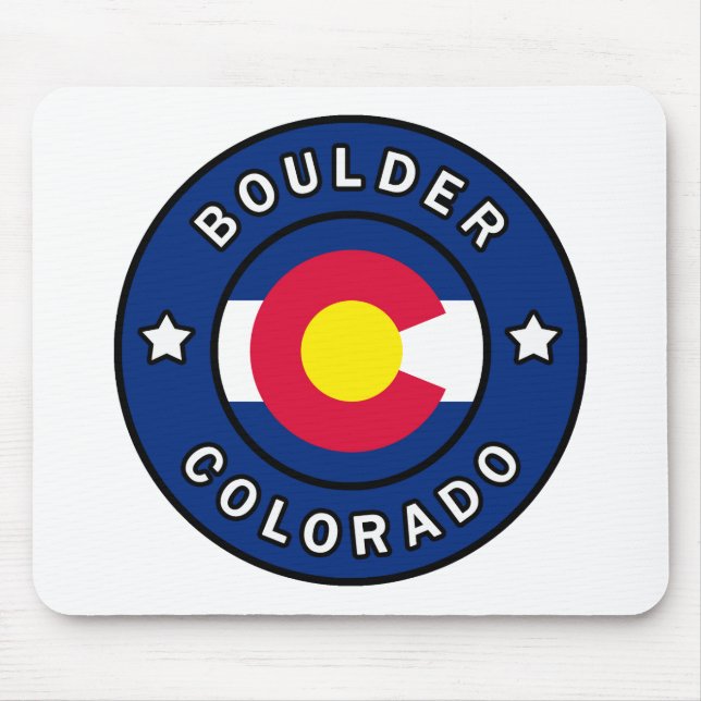 Tapis De Souris Boulder Colorado (Devant)
