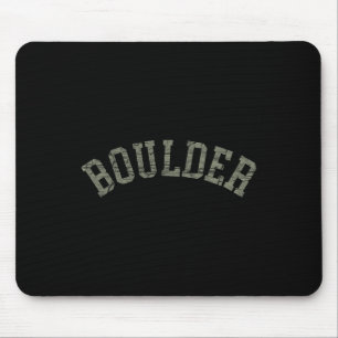 Tapis De Souris Boulder Colorado Montagnes Rocheuses Ski Camping C