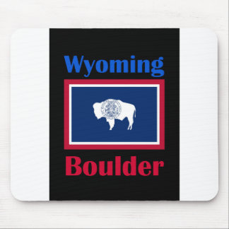 Tapis De Souris Boulder Wyoming