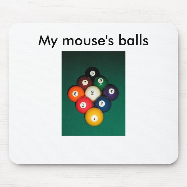 Tapis De Souris Boule 9 (Devant)