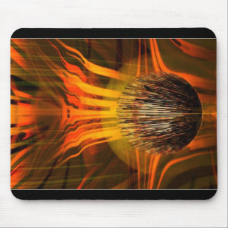 Tapis De Souris boule brûlante