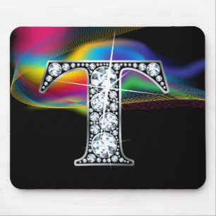 Tapis De Souris Boule de diamant "T" avec le raccord arc-en-ciel M