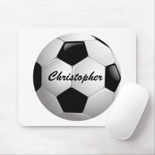 Tapis De Souris Boule de football personnalisable