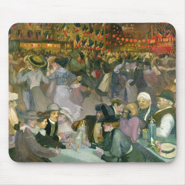 Tapis De Souris Boule le 14 juillet (Devant)