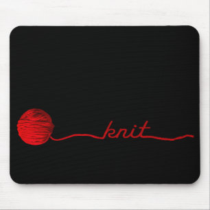 Tapis De Souris boule rouge de fil