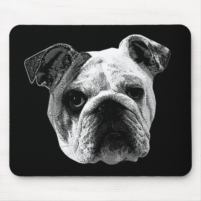 Tapis De Souris Bouledogue (Devant)