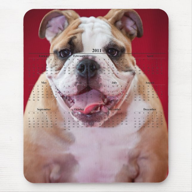 Tapis De Souris Bouledogue anglais (Devant)