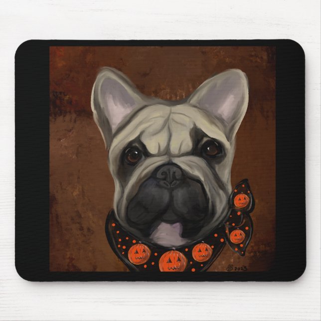 Tapis De Souris Bouledogue Français   (Devant)