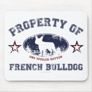 Tapis De Souris Bouledogue français