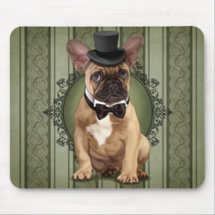 Tapis De Souris Bouledogue français de monsieur
