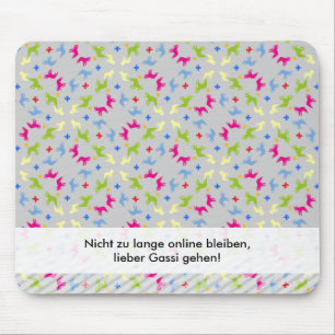 Tapis De Souris Bouledogue français déclaration drôle
