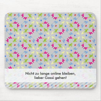 Tapis De Souris Bouledogue français déclaration drôle