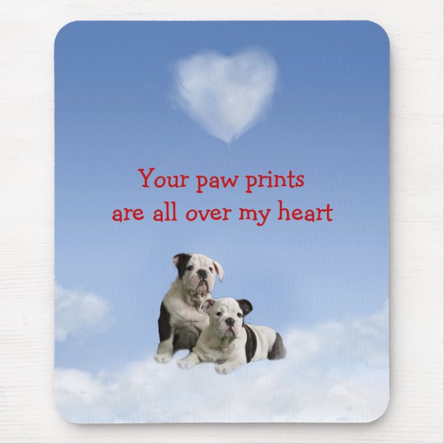 Tapis De Souris Bouledogue Mousepad (Devant)