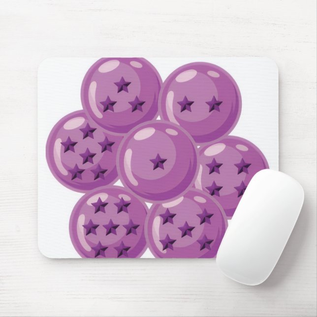 tapis de souris boules du dragon violet (Avec souris)
