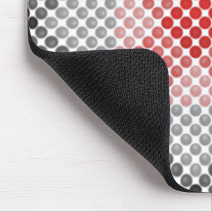Tapis De Souris Boules ou trous noirs à rouges, formant des carrés