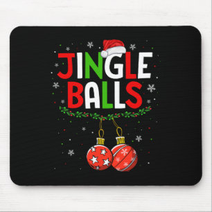 Tapis De Souris Boules Tinsel Correspondances Châtaignes Noël Coup
