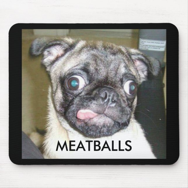 TAPIS DE SOURIS BOULETTES DE VIANDE (Devant)