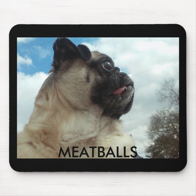 TAPIS DE SOURIS BOULETTES DE VIANDE (Devant)