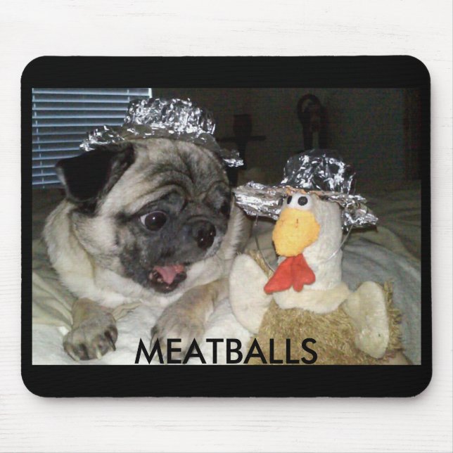 TAPIS DE SOURIS BOULETTES DE VIANDE (Devant)