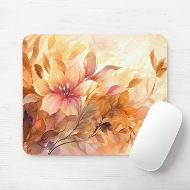 Tapis De Souris Bouquet d'Automne (Avec souris)