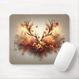 Tapis De Souris Bouquet d'automne Deer Antler