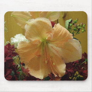 Tapis De Souris Bouquet rose Lily Mousepad