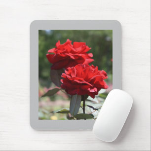 Tapis De Souris Bouquet rouge Mousepad