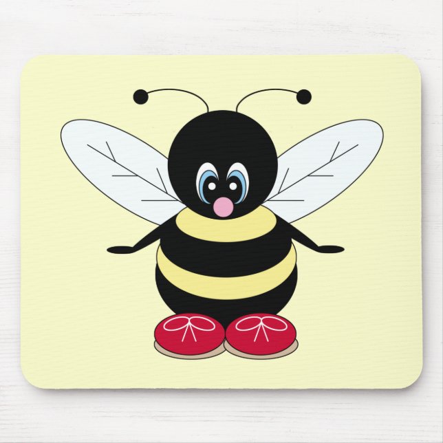 Tapis De Souris Bourdon mignon Mousepad (Devant)