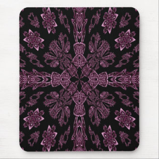 Tapis De Souris Bousepad gothique violet et croix noire