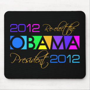 Tapis De Souris Bousepad OBAMA 2012