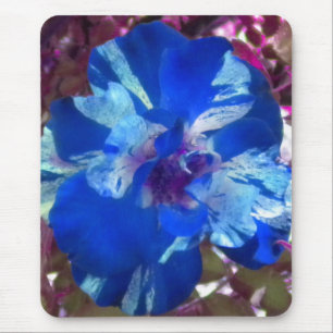 Tapis De Souris Bousepad Rose de couleur bleue