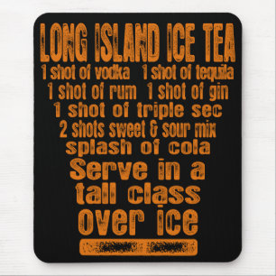 Tapis De Souris Bousepée de thé glacé de Long Island