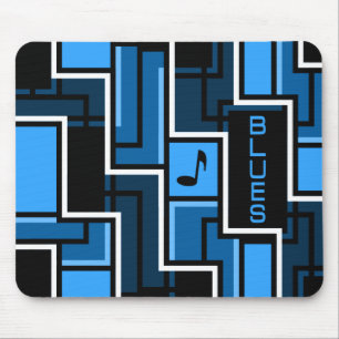 Tapis De Souris Bouteille blues
