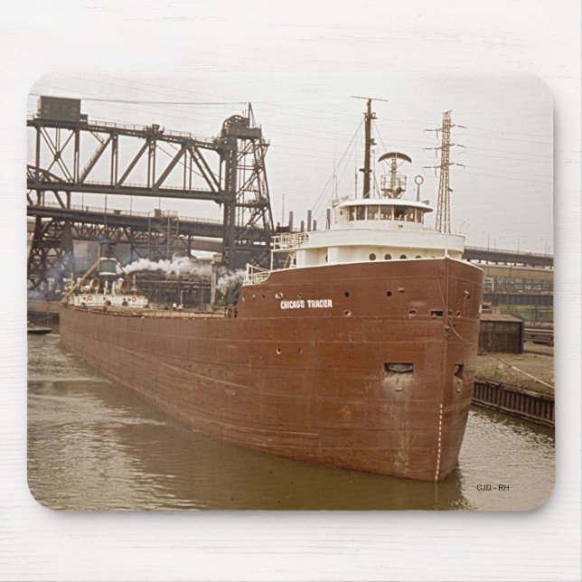 Tapis De Souris Bouteille de Chicago Trader (Devant)