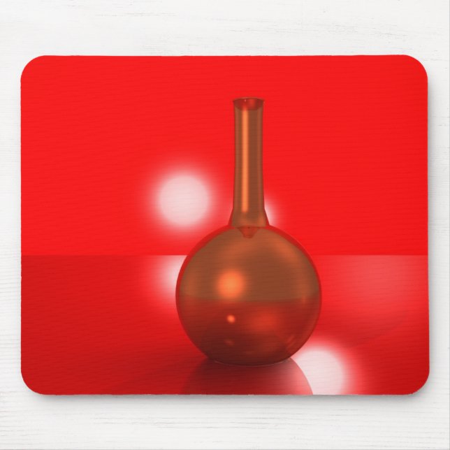 Tapis De Souris bouteille rouge (Devant)