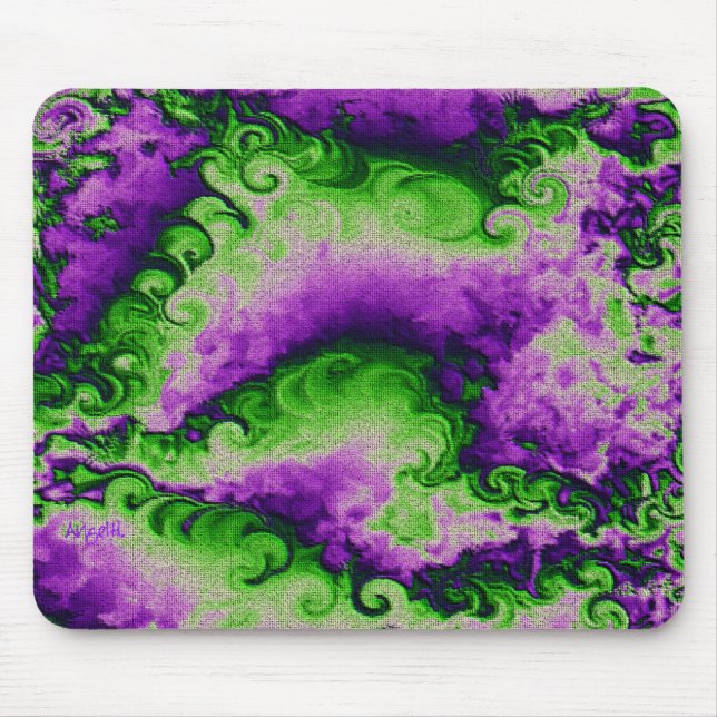 Tapis De Souris Bouteilles de chou pourpres mousepad (Devant)