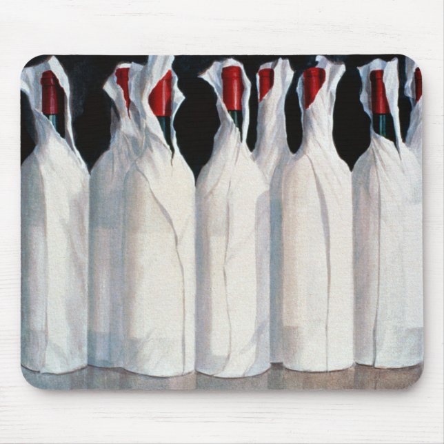 Tapis De Souris Bouteilles de vin enveloppées numéro 1 1995 (Devant)