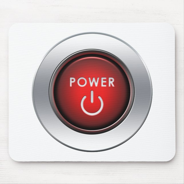 Tapis De Souris Bouton de puissance (Devant)