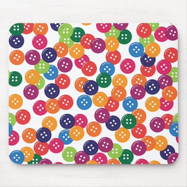 Tapis De Souris Boutons de couleur de base Modifier (Devant)