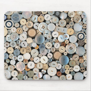 Tapis De Souris - Boutons - un bon nombre de couture de boutons