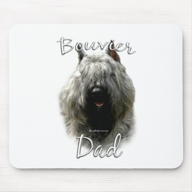 Tapis De Souris Bouvier des Flandres Papa 2 (Devant)