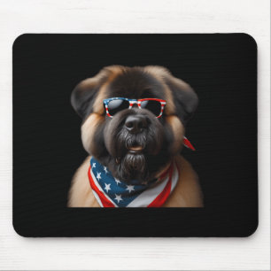 Tapis De Souris Bouviers Des Flandres Chien 4 juillet American Ind