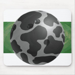 Tapis De Souris Bowling Ball Cow Grey